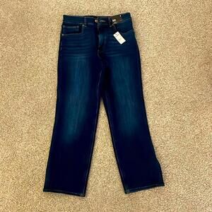 Express straight high rise jean size 4 with tags!